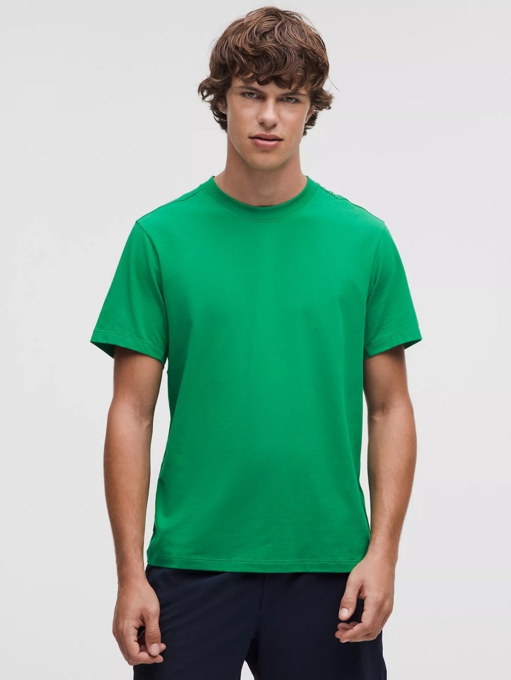 Lululemon Mens Zeroed In Short Sleeve Size Large - Raceway Green